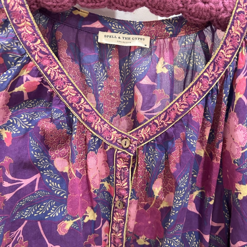 SPELL Bianca Blouse - Picture 2 of 4